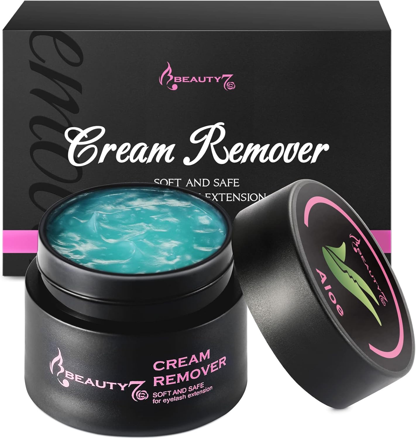 Beauty7 Lash Extension Remover Eyelash Extension Remover Cream Lash