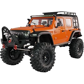 Amewi AMXRock Crosstrail Crawler 4WD 110 ARTR Orange Metallic