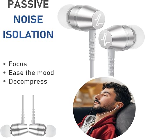 Miniatura 6 de LUDOS OMNITONE - Auriculares USB C para iPhone 16 15 Pro Max Plus iPad Pro, 5 años de garantía, auriculares USB-C para Samsung Galaxy S24 S23 Ultra