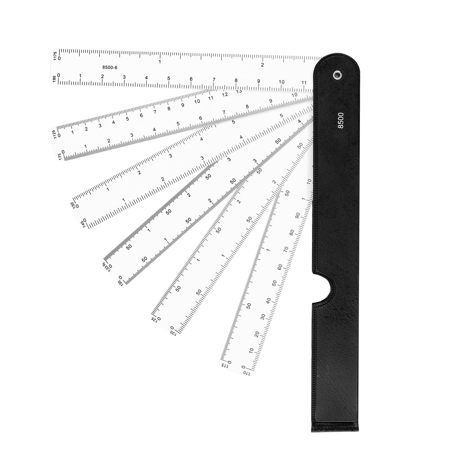 Hsioluted A Multifunctional Metric Scale Ruler Fan Shaped Scale Ruler Folding Engineering For Rchitect Nd Drawing Fan Shaped