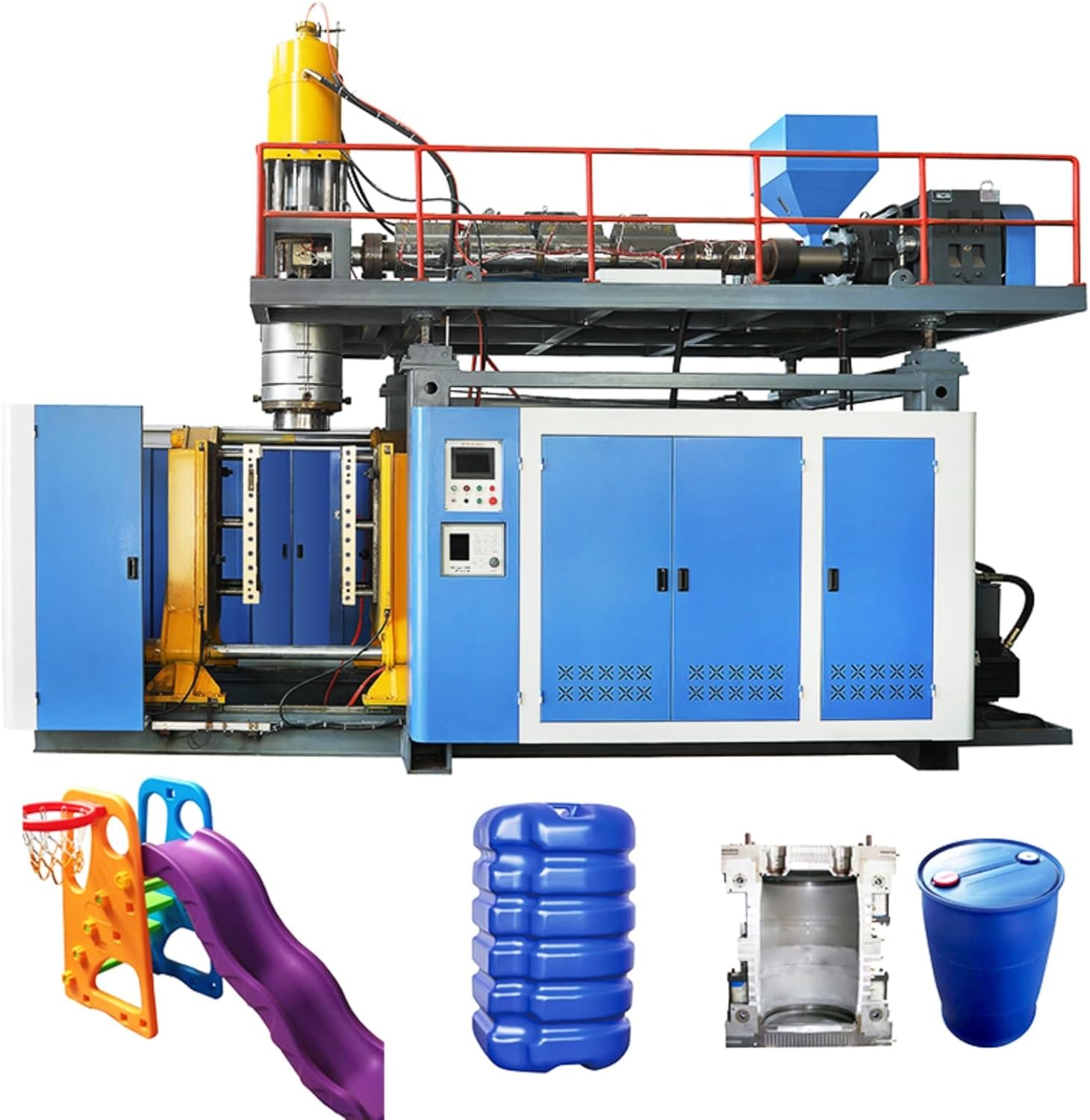Industrial PET Blow Forming Equipment – 6-Cavity Automatic Bottle Making Machine for Beverage Industry