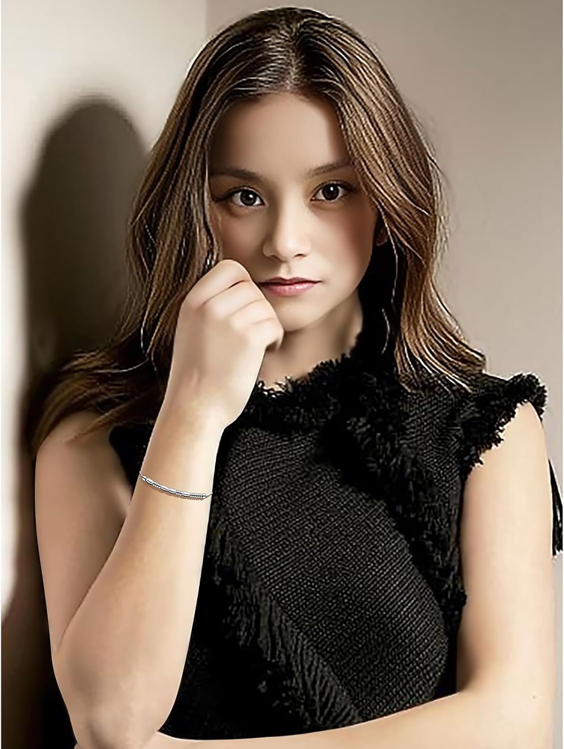 Stainless Steel Beaded Morse Code Bracelets for Women and Men,Valentine's Day Gifts for Her Him Daughter Son Lovers Funny Inspirational Gifts Best Friends Friendship Birthday Gift (Badass) - Image 7