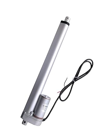 12V DC 12 inch 300mm Stroke Linear Actuator Heavy Duty 750N 165lbs Maximum Lift