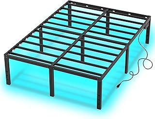 Full Full Bed Frame with LED