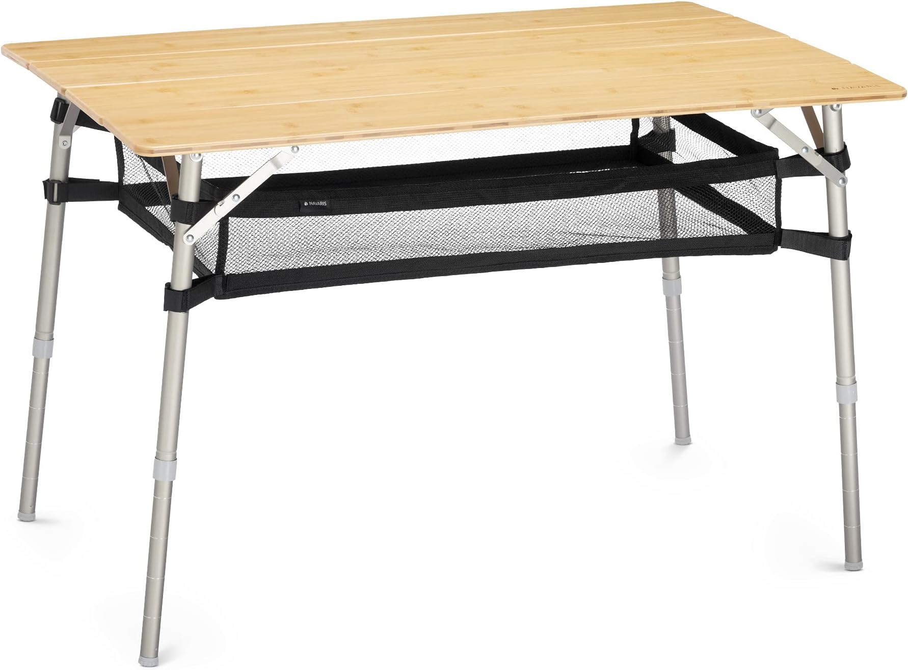 INature Plegable Mesa de Camping Altura Ajustable Al Aire Libre Plegable Mesa de