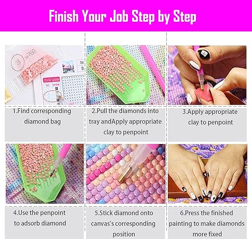 Miniatura 7 de PASSDONE Arte de diamante de vaca colorido DIY 5D vaca diamante kits de pintura para adultos pintura de diamante vaca taladro completo arte arte por