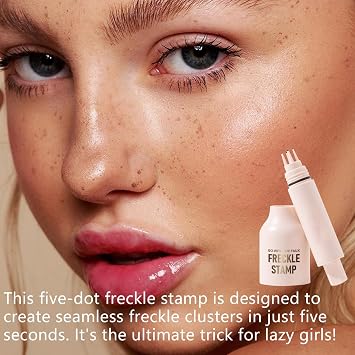 Faux Freckle Stamp Pen, Waterproof & Last 24Hrs (3# DARK)