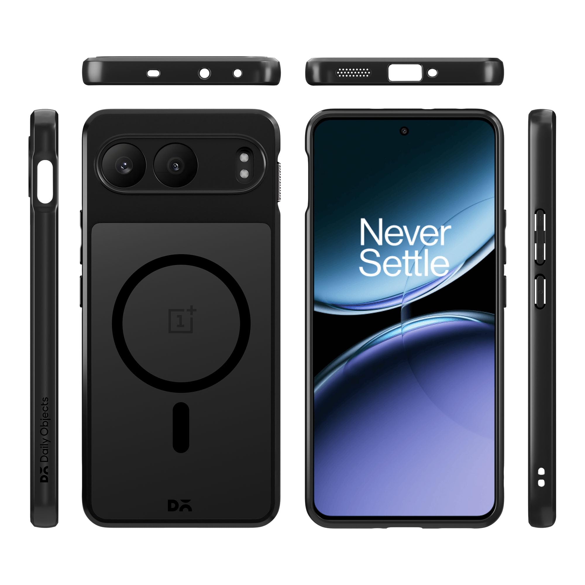DailyObjects Nimbus 2.0 Magnetic Phone Case Cover Compatible with OnePlus Nord 4 | Wireless Charging Slim Back Cover | 2 Layer Edge Protection & Shockproof — Amazon image 5