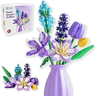 DIY Micro Brick Flower Bouquet with Vase: Botanical Building Set - Expert Review | Wild Nature Journey