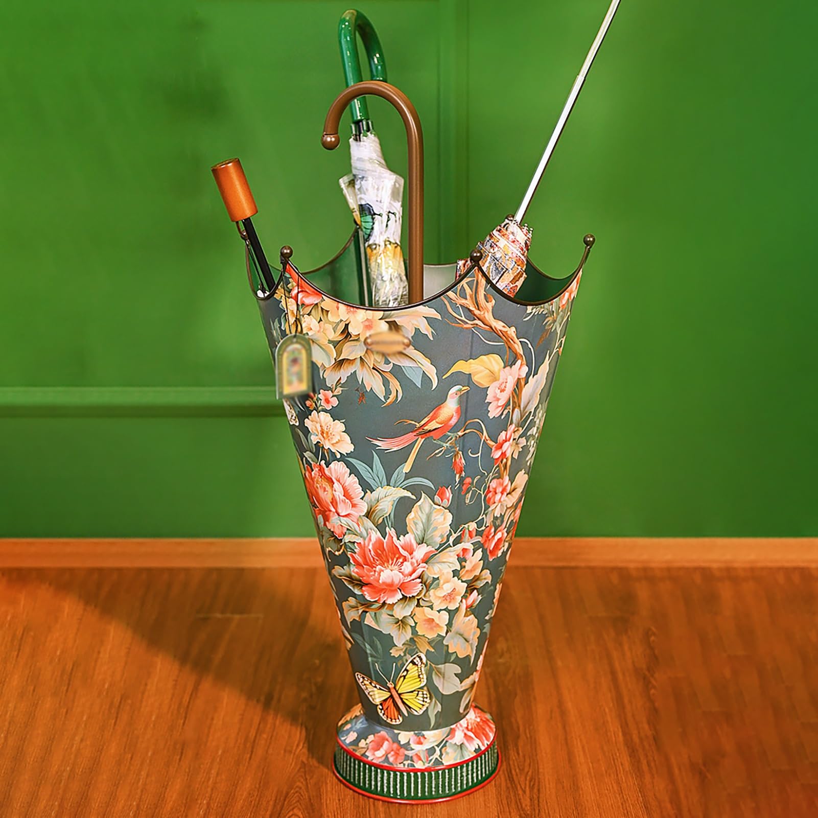 Baril de rangement pour coin d'entrée fini les sols mouillés porte-parapluie