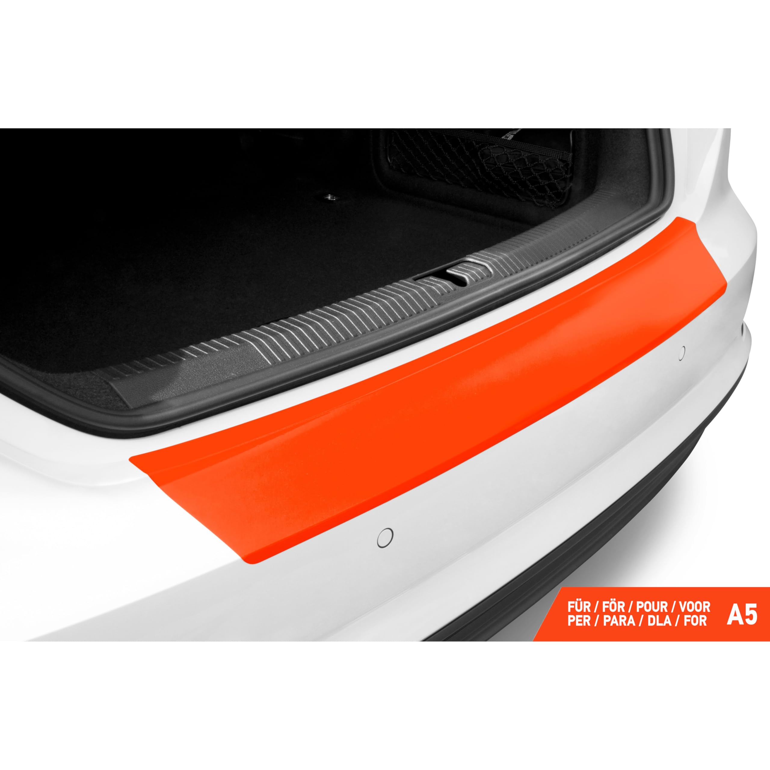 Original VW ID.Buzz Ladekantenschutz Transparent Schutzfolie Stoßfänger