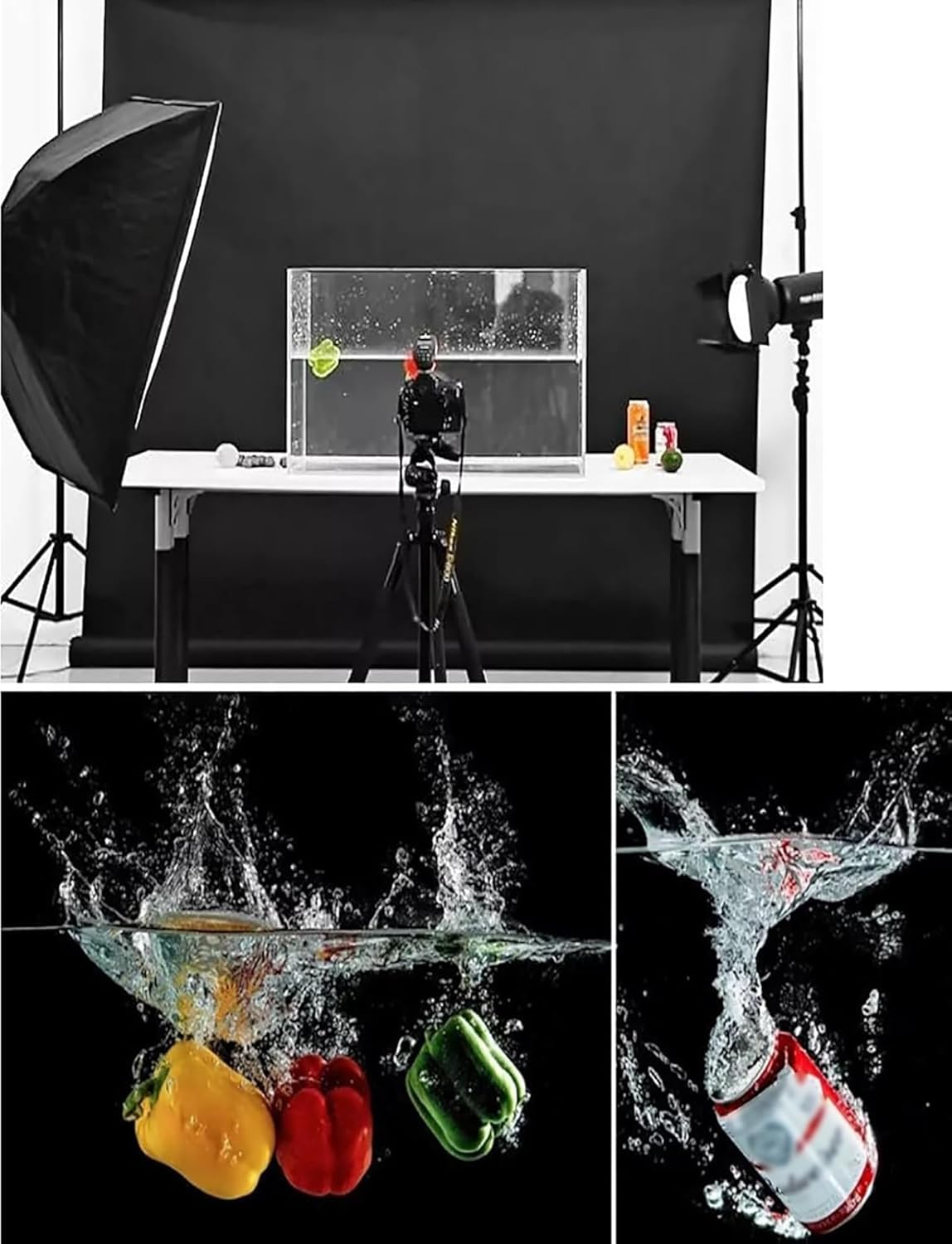 アクリルディスプレイケースショーケース、写真ポーズ小道具、写真撮影