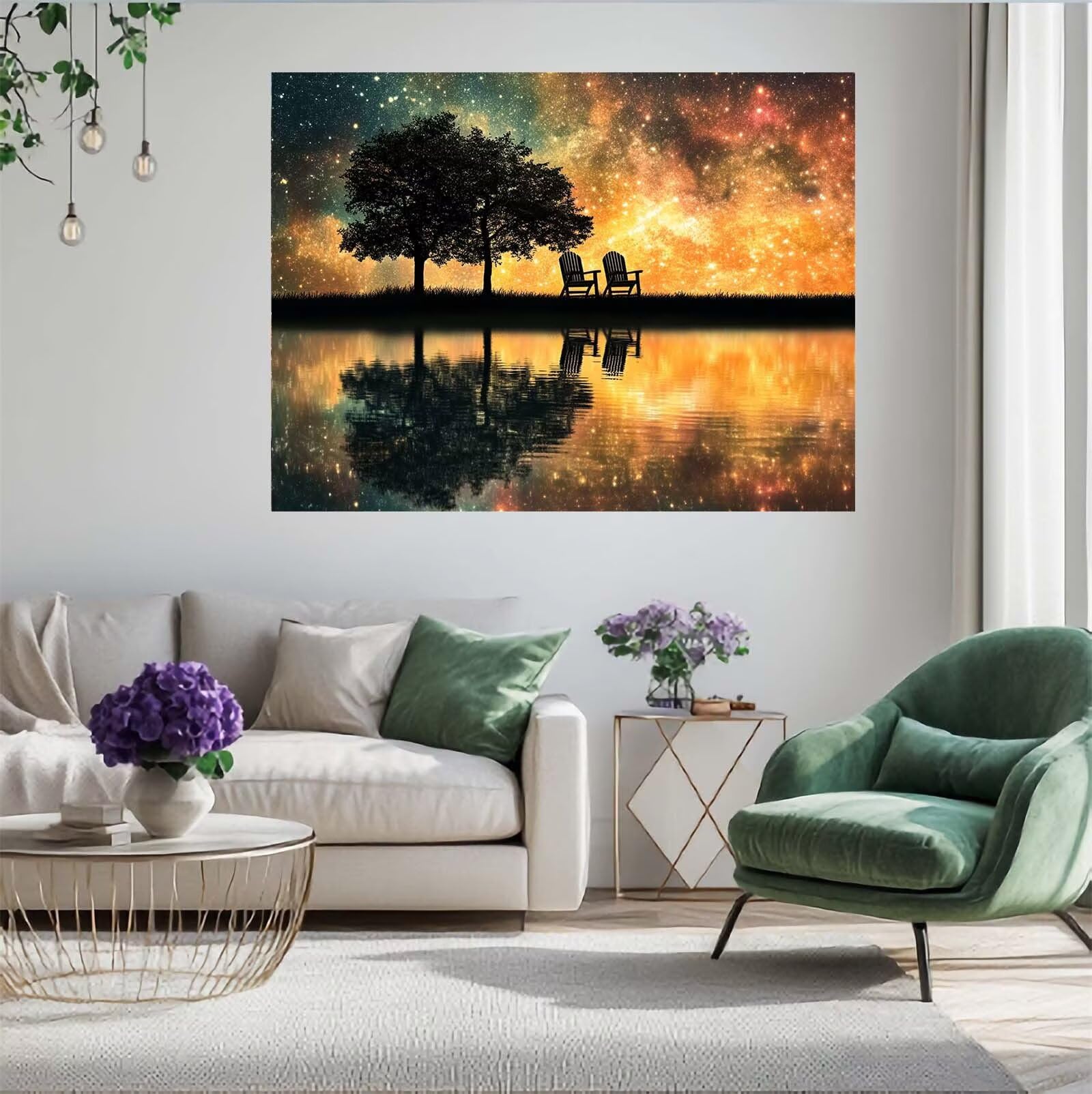 Puzzle krajobrazu, 1500 elementów, fantazyjne puzzle dla dorosłych, z pudełkiem na prezent, "zrób to sam", duże drewniane puzzle dla dorosłych, gra zręcznościowa dla całej rodziny, prezenty dla kobiet