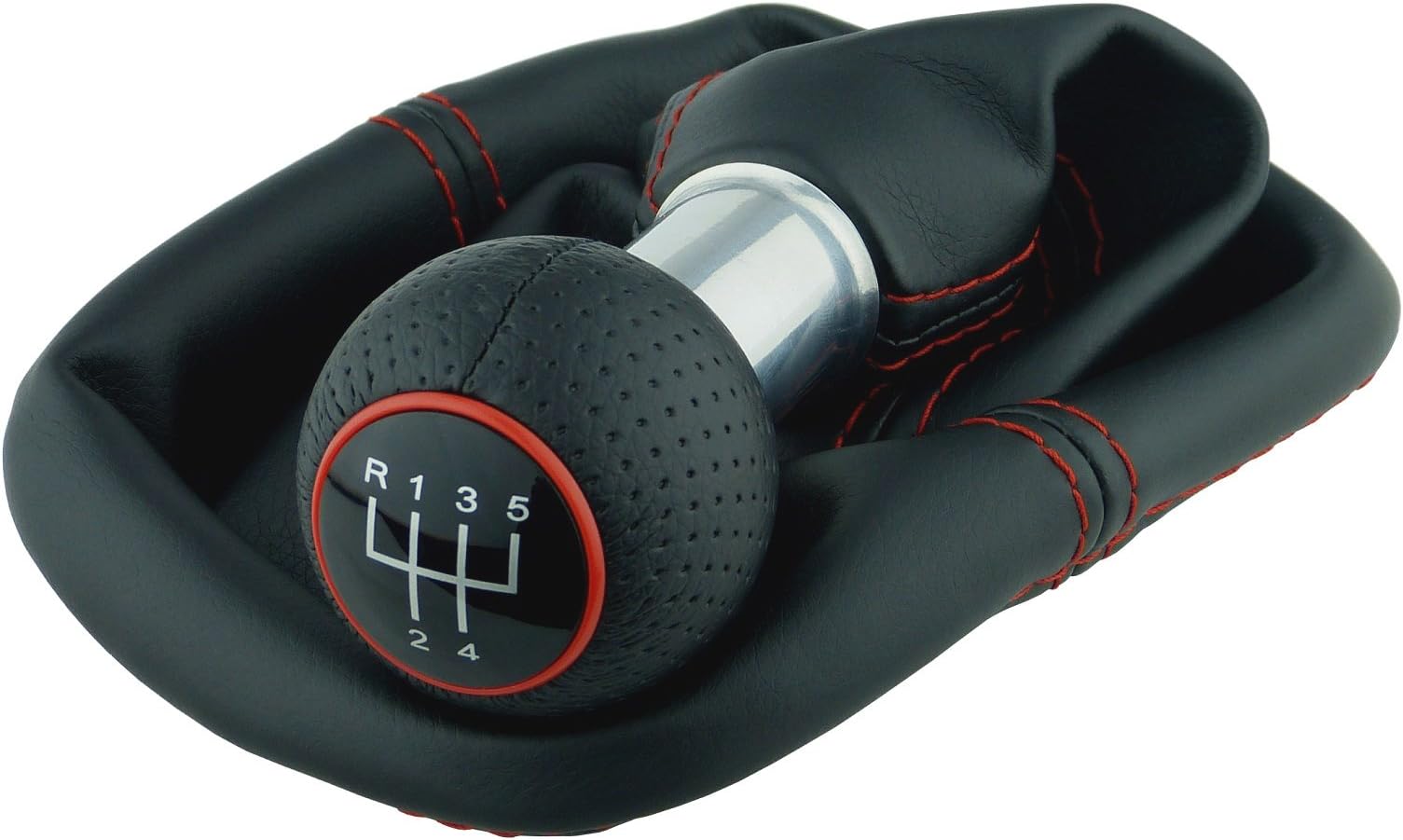 OEM SCHALTKNAUF ALCANTARA SCHALTMANSCHETTE SCHALTSACK FÜR VW GOLF 4 IV BORA 23mm