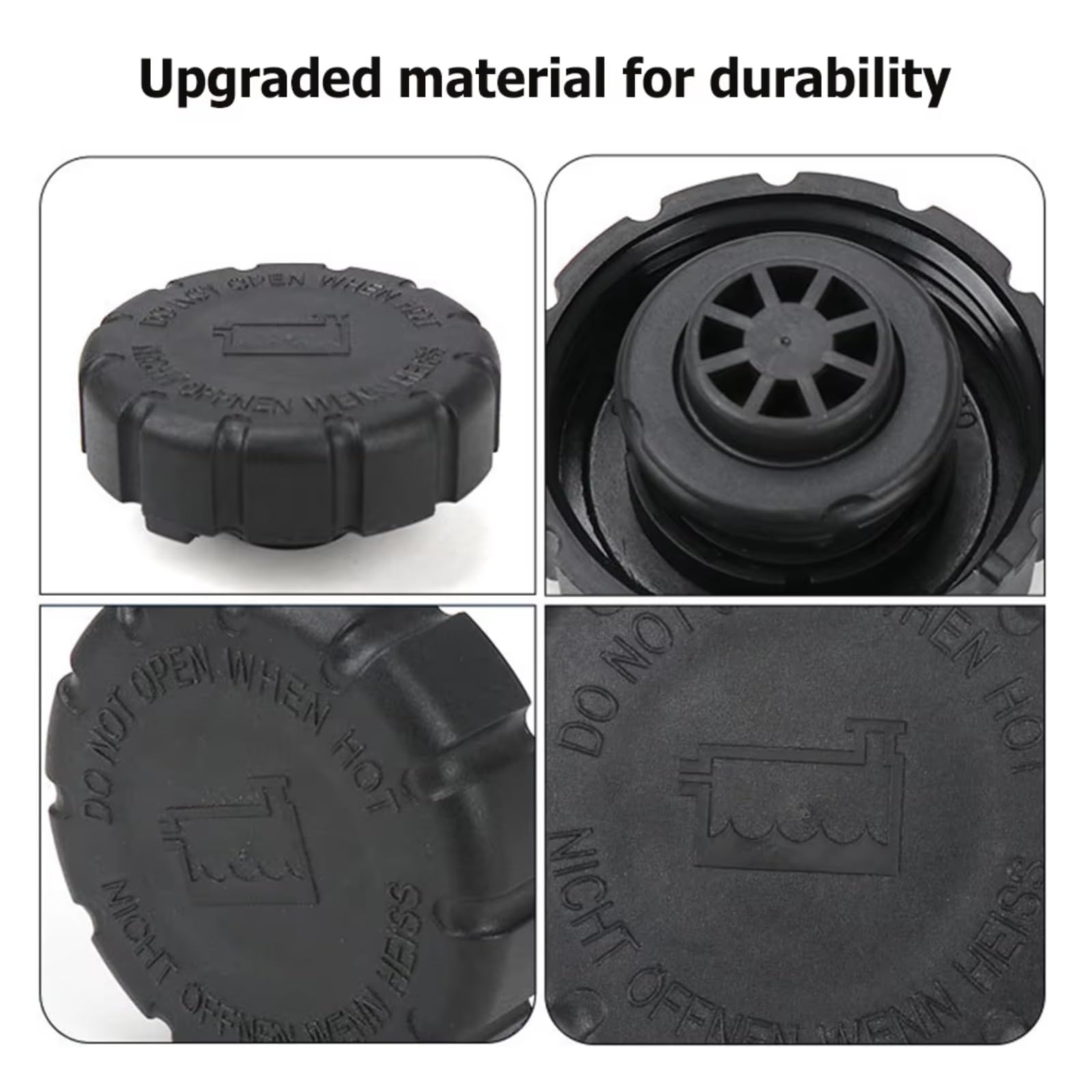 Compatible con Benz para CLA SLK GLA GLE Clase 2105010615 Tapa del depósito de expansión del refrigerante del radiador del Coche