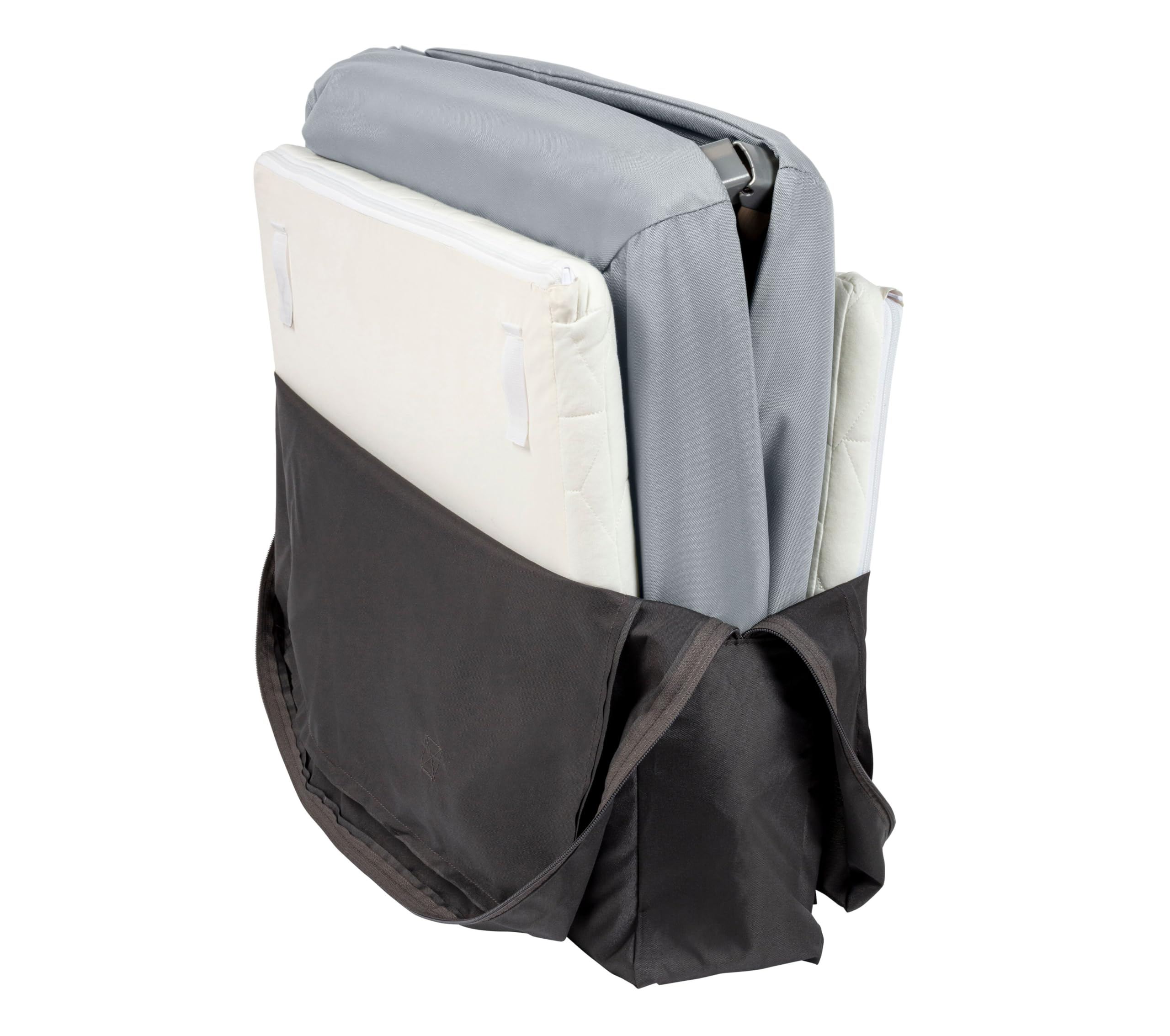 Maxi-Cosi Calao Light Lettino da Viaggio, super compatto e leggero, materasso CloudCore, 2 livelli di riposo, borsa da viaggio, per neonati e bambini (0–3 anni), max 15 kg, Beyond Green Eco