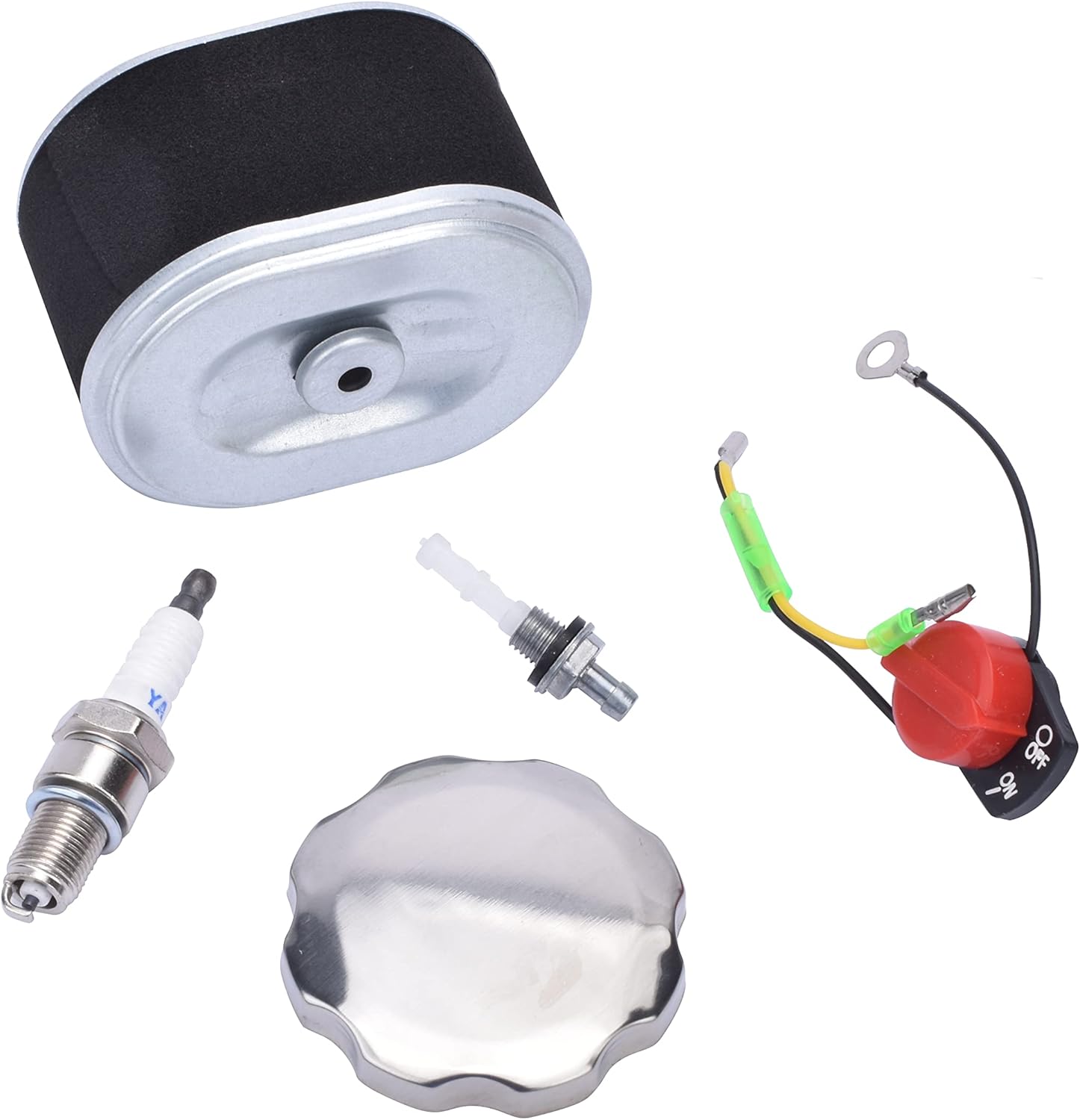 Cancanle Air Filter Fuel Tank Cap Joint Filter Switch Tune