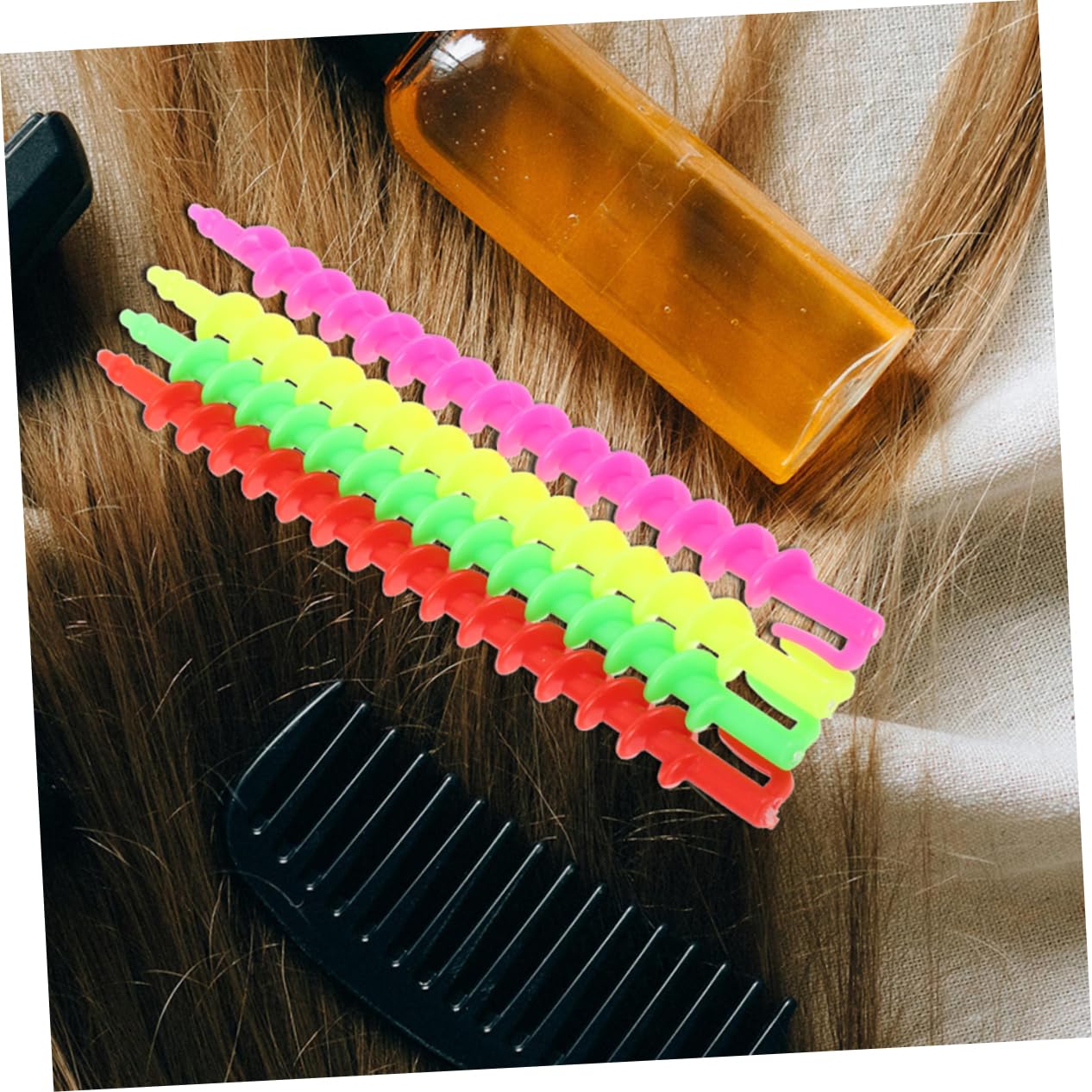 Healvian 26Pcs Spiral Hair Perm Rods Cold Wave Curling Rollers for Easy DIY Curls for Home and Salon Use Create Stunning Waves Without Heat