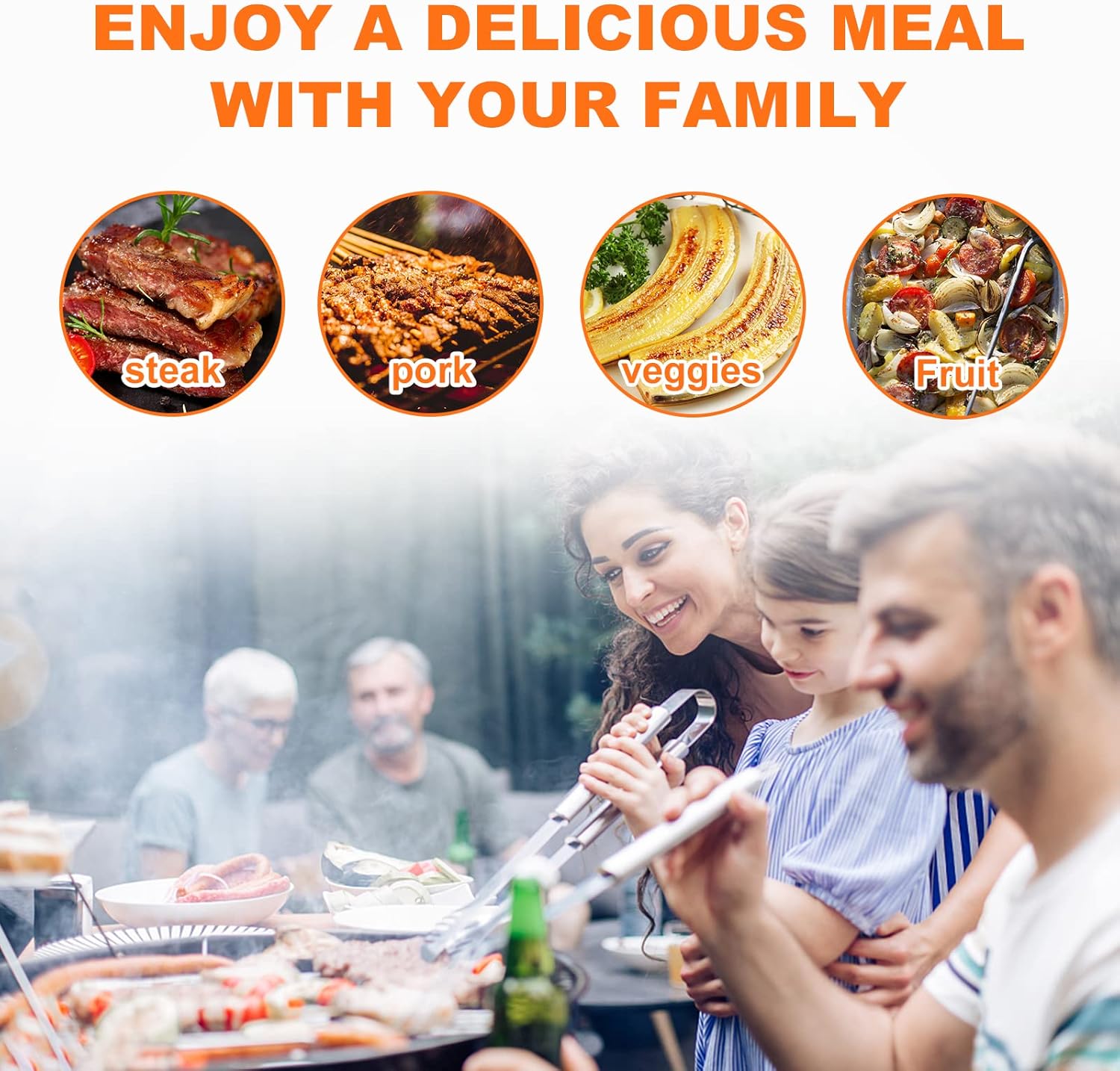 Utheer 7620 Flavor Bars and Heat Deflector for Weber Genesis Grill Parts for Weber Genesis 300 Series E/S310, E/S320, E/S330 Grill Replacement Parts with Front Control Knobs 2011 & Newer,65505 7622