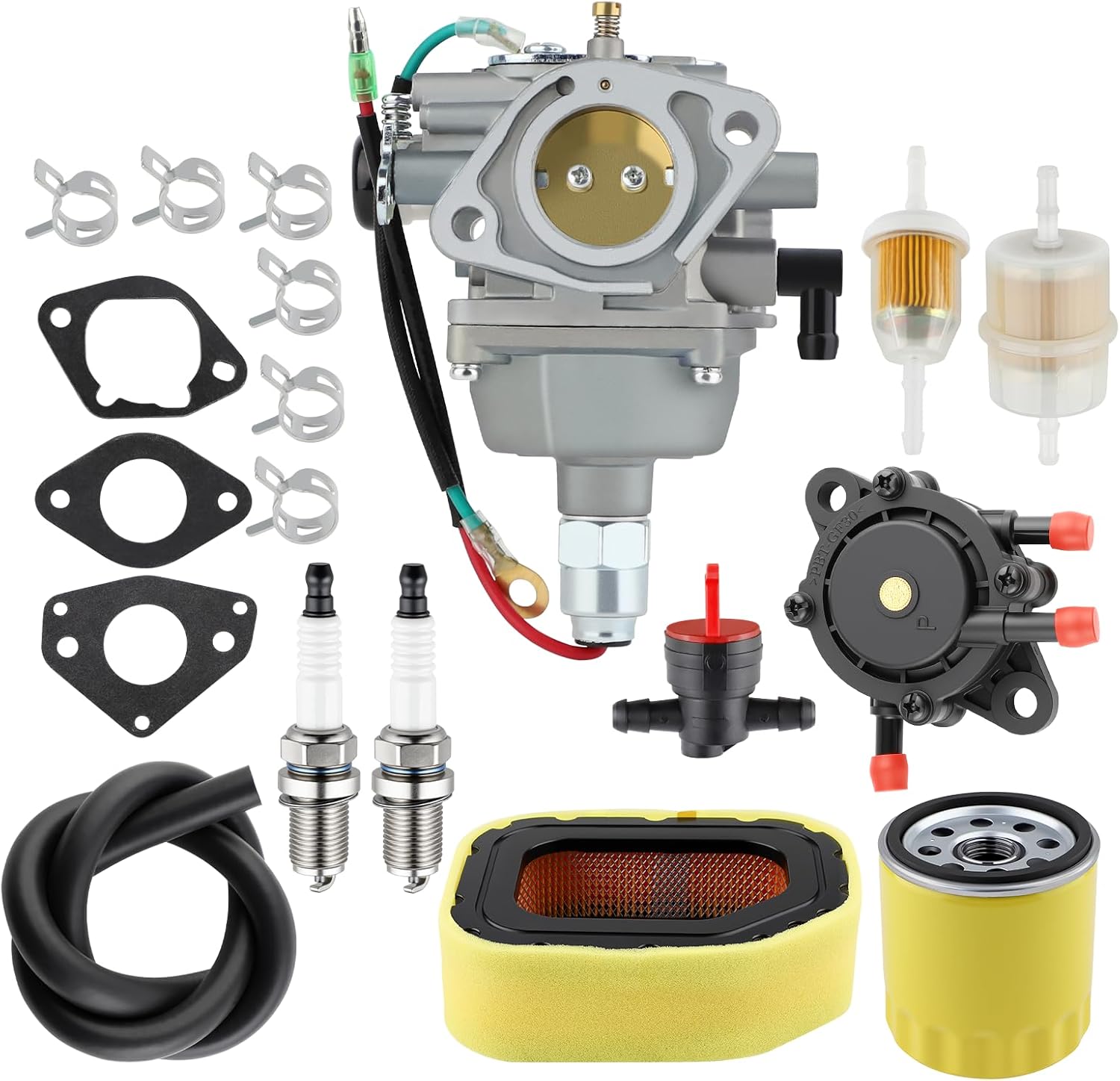 Carburetor for Kohler Courage 23 24 25 26 27 hp SV725 SV730 SV735 SV740 SV710 SV715 SV720 20HP 22HP Engine 32 853 12-S Carburetor for Cub Cadet Husqvarna 50" 54" 60" Zero Turn Tractor Mower