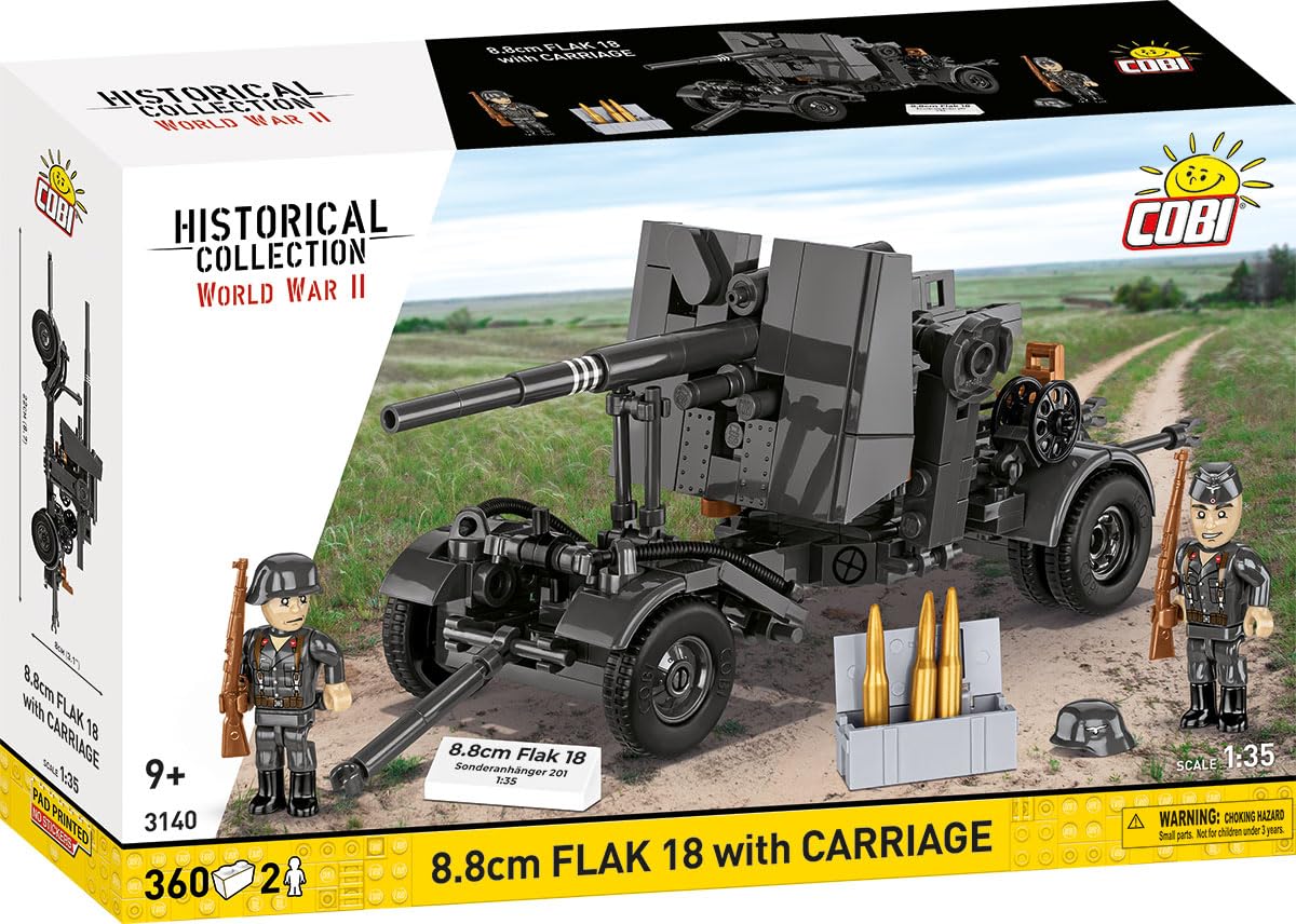 8,8 cm Flak 18 with Carriage