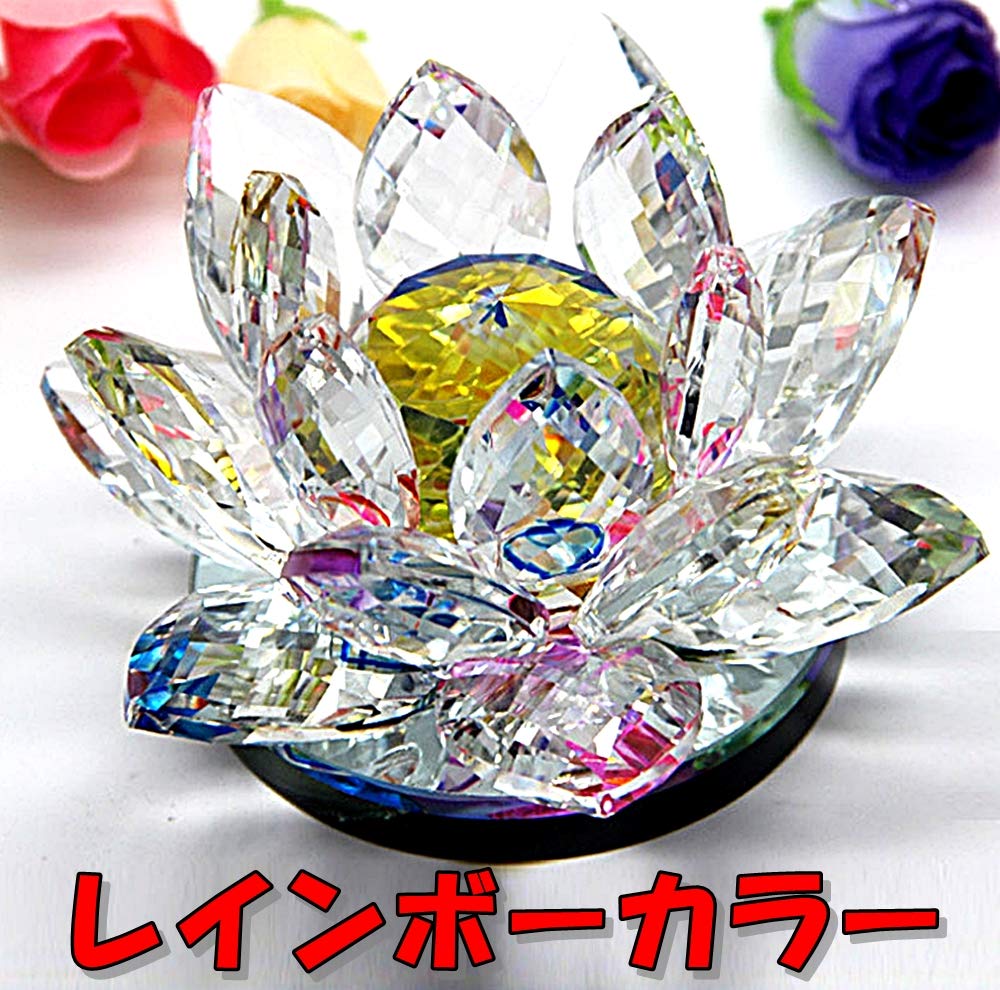 薔薇の水晶玉とお皿