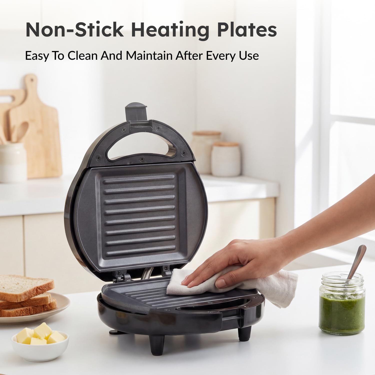Prestige Sandwich Toaster - Toast & Grill! -4