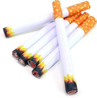 Skeleteen Fake Puff Costume Cigarettes - Child Safe Fun Stunt Cigarette - 6 Pack