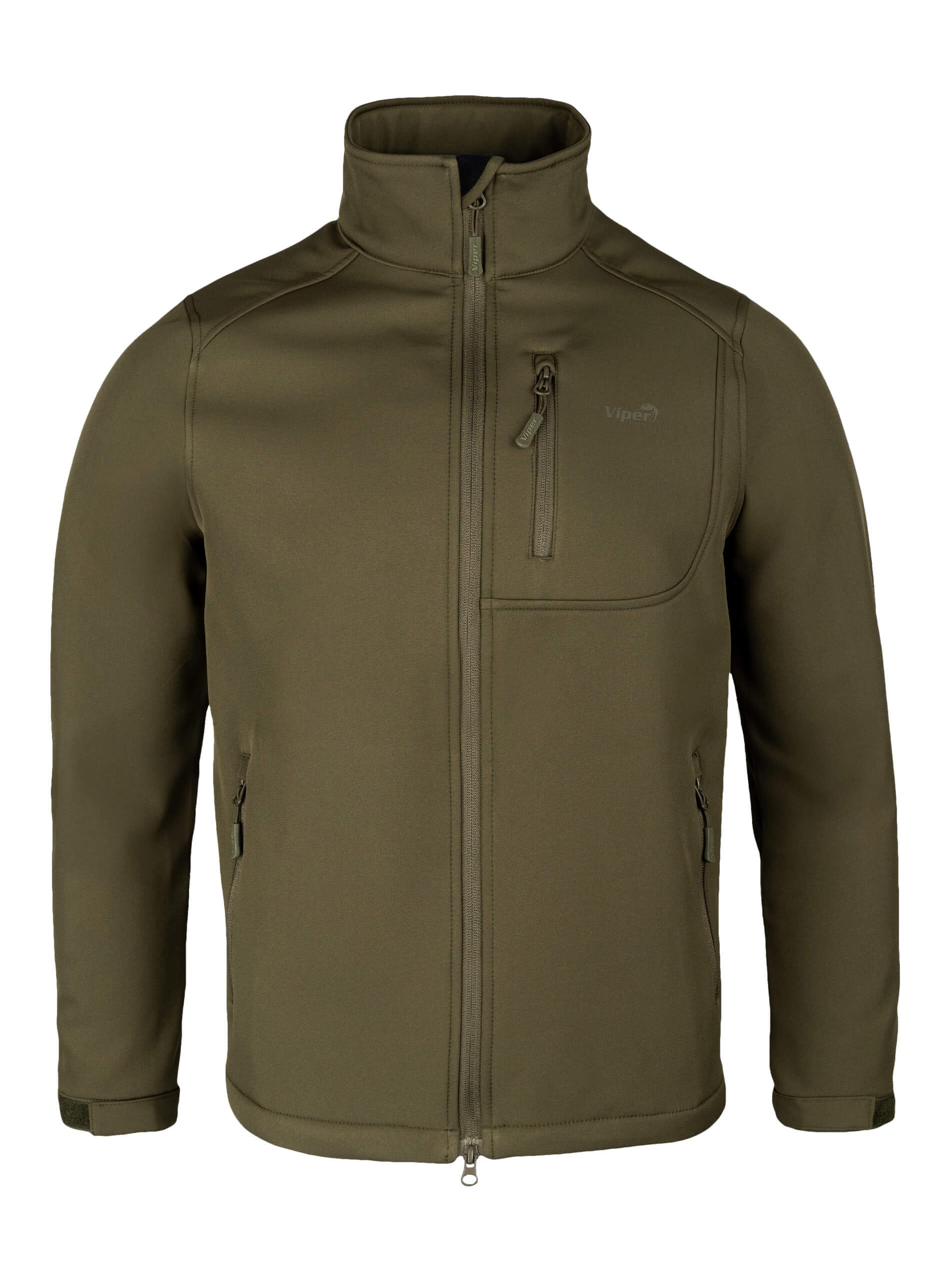 Viper Tactical Men's Green Covert Softshell Jacket Large
