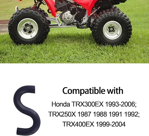 Miniatura 3 de Tubo de combustible en forma de S compatible con Honda TRX300EX 1993-2006, TRX250X 1987 1988 1991 1992, TRX400EX 1999-2004 sustituye a 16956-HC0-014