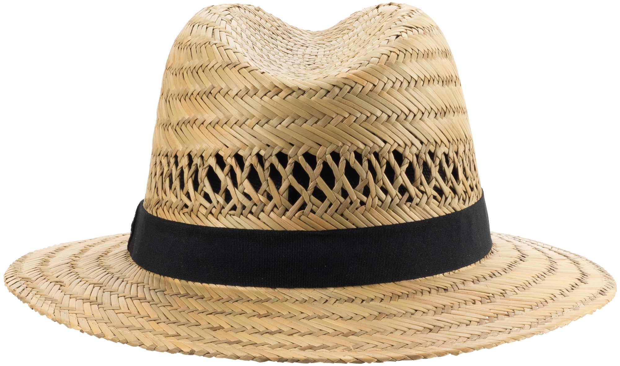 SCIPPIS Country Strohhut Herren & Damen – Luftiger Sommerhut im Farmer-Look – atmungsaktiv & leicht – Sonnenhut aus Naturstroh – Für Garten, Strand, Festival