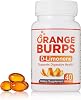 Orange Burps D-Limonene Supplement for Digestive Health, Heartburn, Acid Reflux, GERD | Orange Peel Extract | All-Natural Easy-to-Swallow Softgels | 1,000 mg per serving - Made in USA