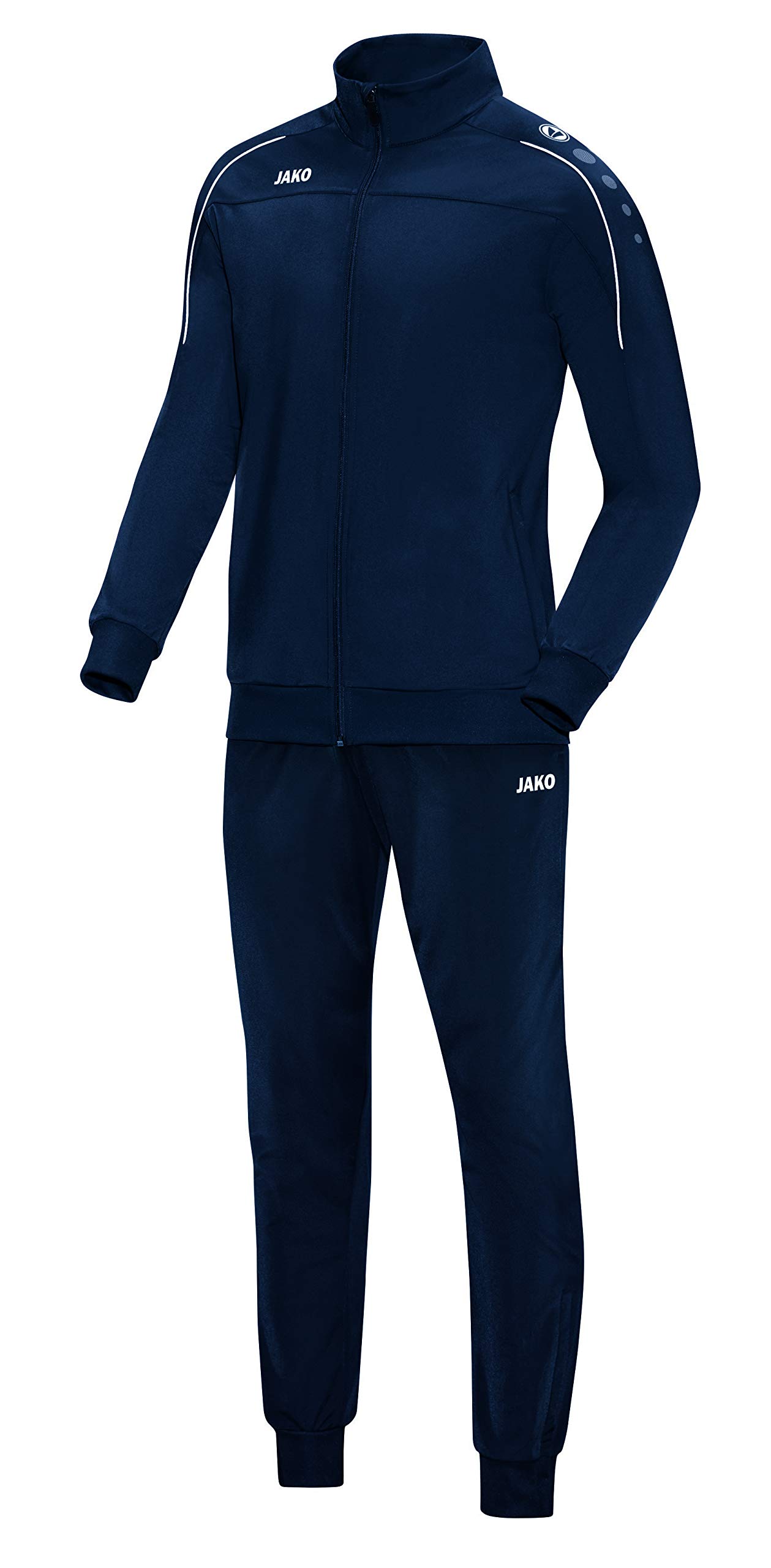 JAKO Dziecięcy dres treningowy, uniseks, poliester, Classico, granatowy, 164