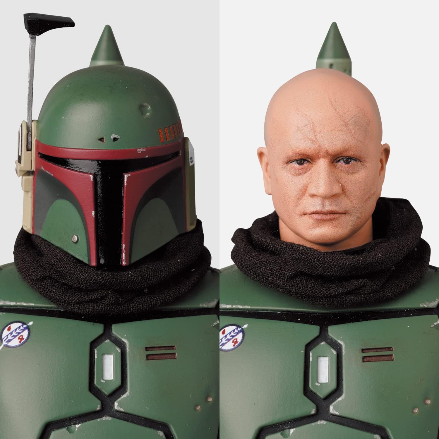 MAFEX No.201 Boba Fett (TM) Recovered Armor Action Figure Total Height Approx. 6.3 inches (160 mm), Non-Scale, Painted