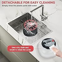 Vista 8 de Gen II - Incubadora automática de 12 huevos, humedad de dos etapas con recarga automática y control de temperatura estable, giro automático