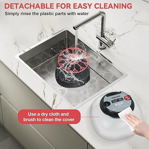 Miniatura 8 de Gen II - Incubadora automática de 12 huevos, humedad de dos etapas con recarga automática y control de temperatura estable, giro automático