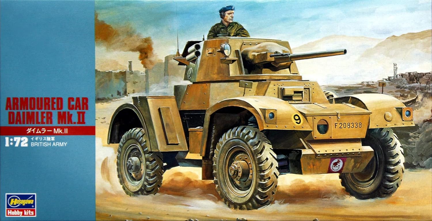 Hasegawa Daimler MKII Model Kit