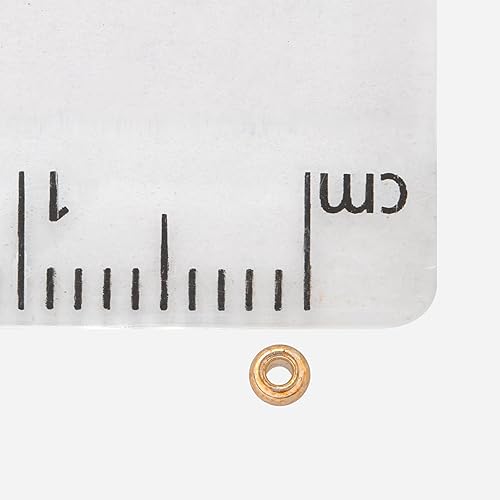 Miniatura 3 de Miyuki Grano redondo de la semilla tamaño 11/0 0.30 oz-tubo galvanizado oro amarillo