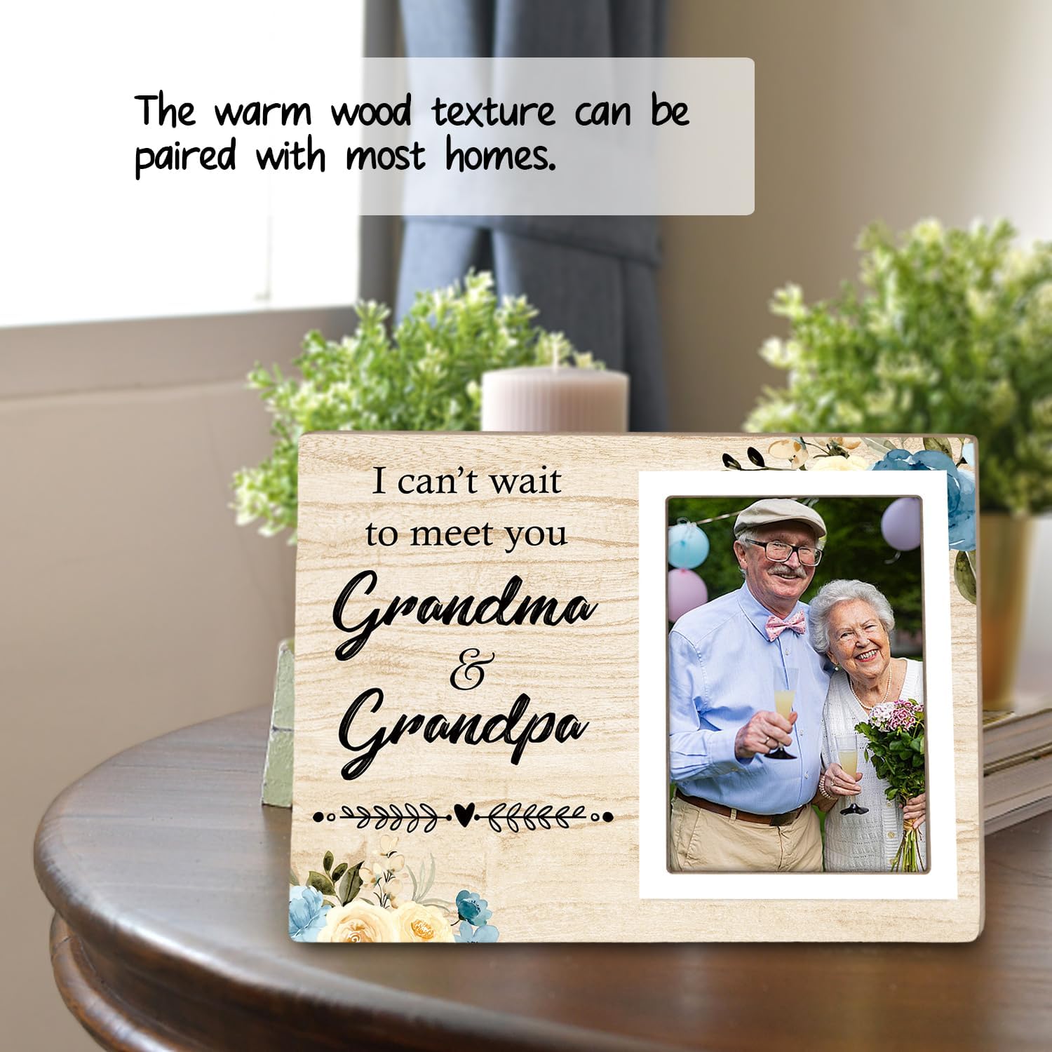 Baby Announcement Gifts Grandparents Frame, Grandma Grandpa Sonogram Picture Frame, Soon To Be Grandma, Pregnancy Announcement, Baby Photo Frame, Baby Keepsake Frame, 4x6 Photo12P074