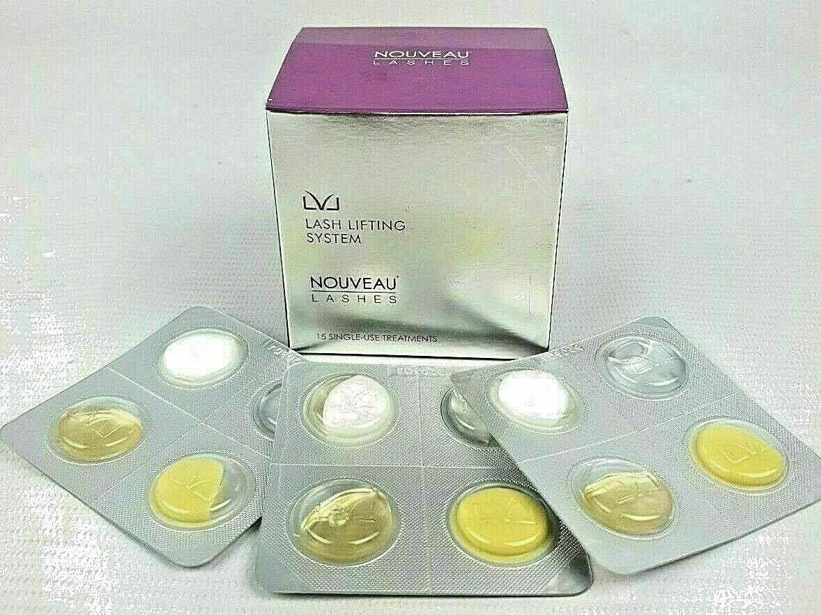 LVL Lash Lifting System - 15 Single Use Treatments with 4 pearls