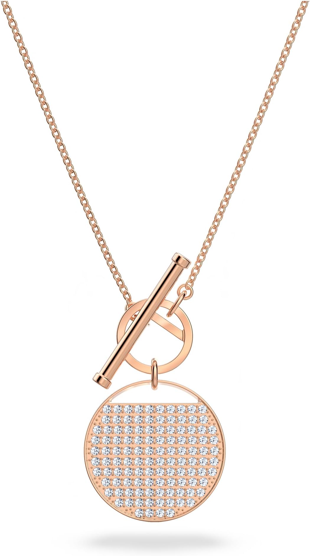 Swarovski Meteora layered pendant, White