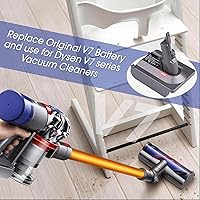 Vista 7 de TPDL for Dyson V7 Battery Adapter, for Dewalt 20V Battery Convert to for Dyson 21.6V V7 Handheld Vacuum Converter Absolute, Motorhead Pro, Trigger