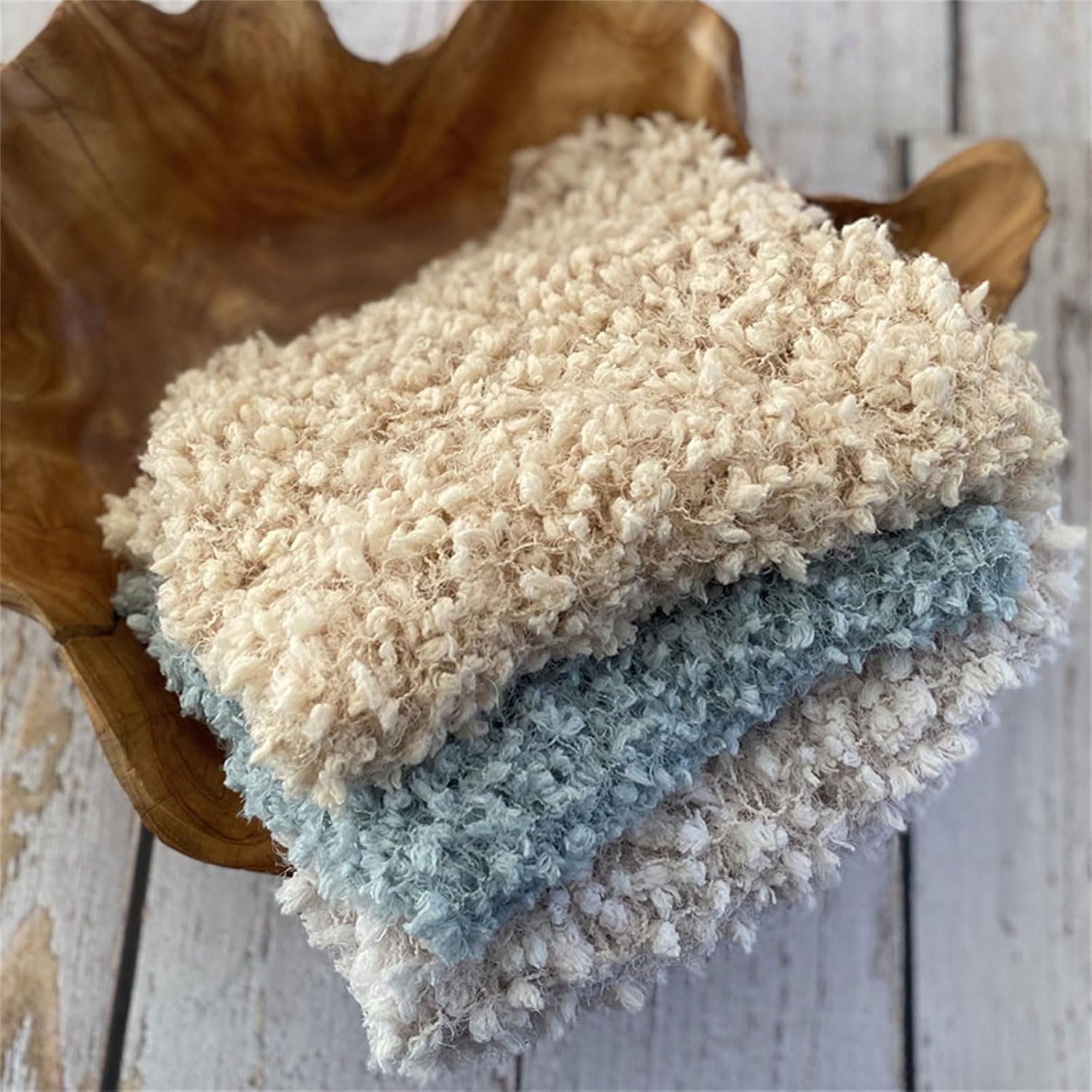 Photo Posing Props Blanket Baby Photography Props Background Crochet Blanket Newborn Photoshooting Props Photo Accessory