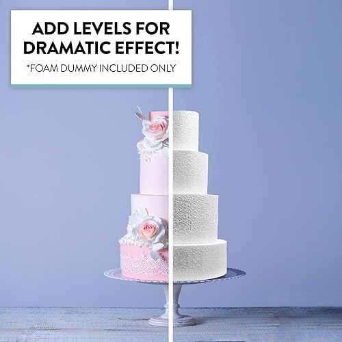 Miniatura 5 de Global Sugar Art Cake Dummy Redondo, 8 x 5 Pulgadas