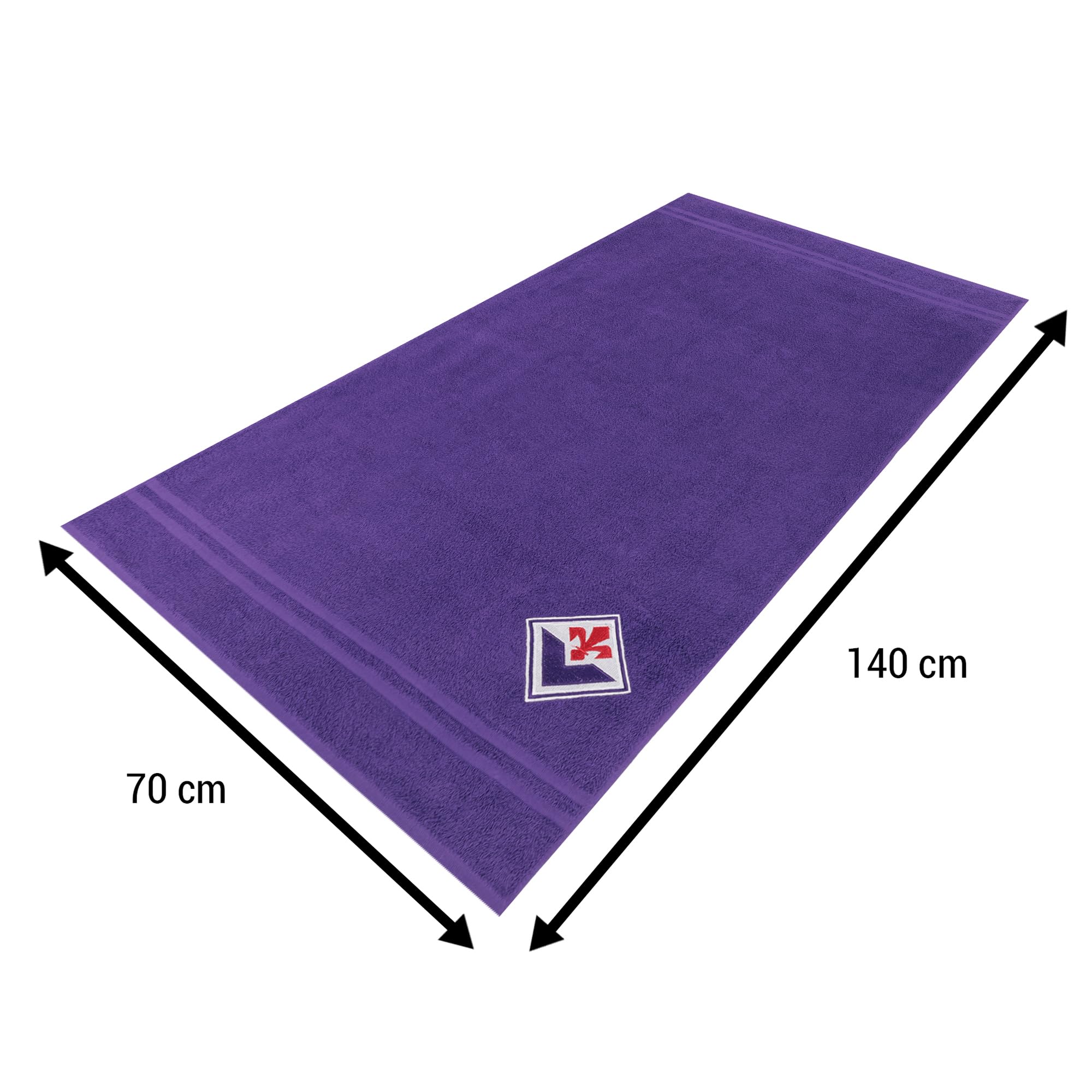 Only4fan ACF Fiorentina ręcznik bawełniany, 70 x 140 cm
