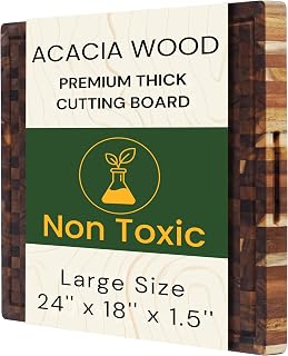 Premium Acacia Wood Butcher Block Cutting Board