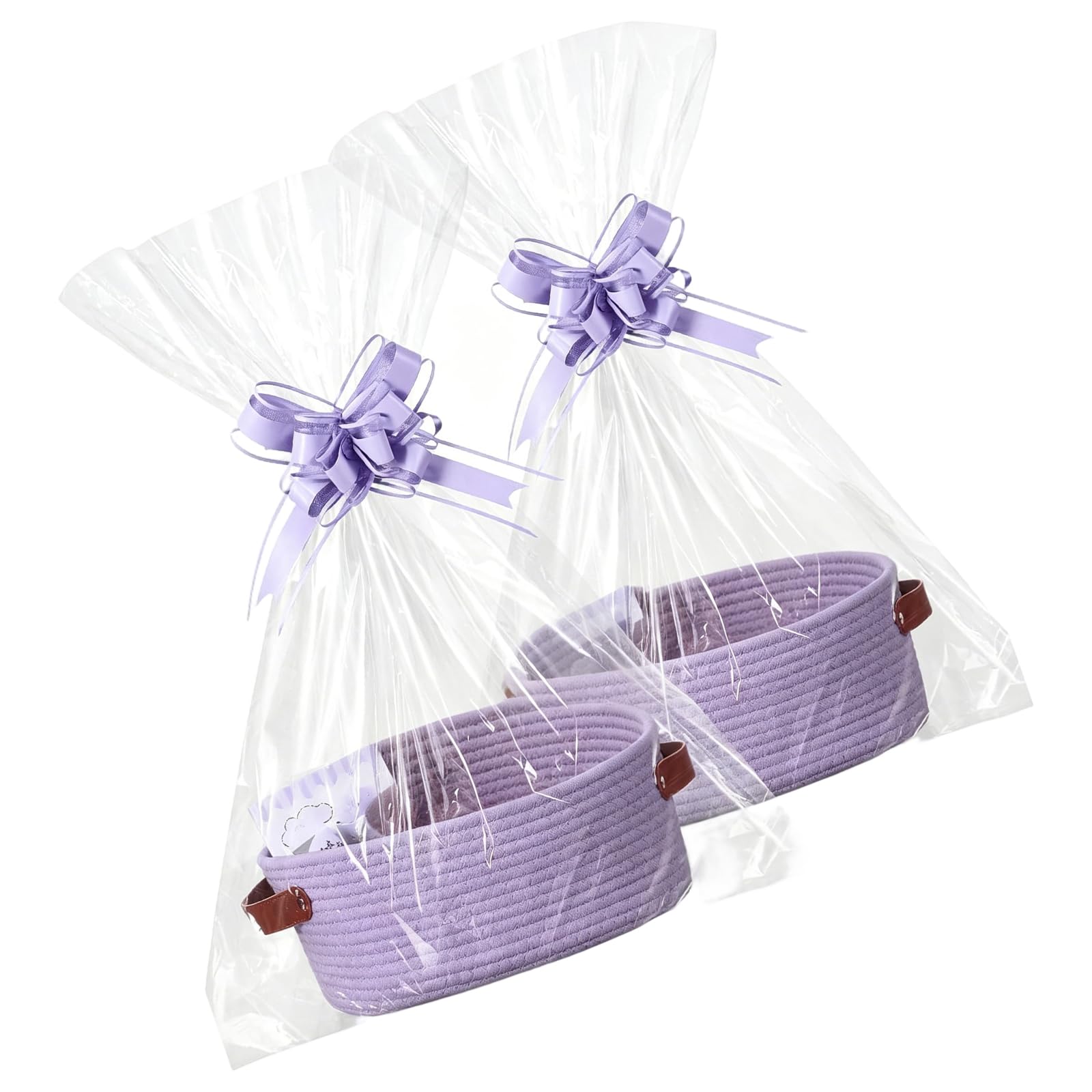 Tsophreniq Of User Friendly Cotton Rope Baskets Modern Decorative Organizers for Multipurpose Home Organization Foldable Gift