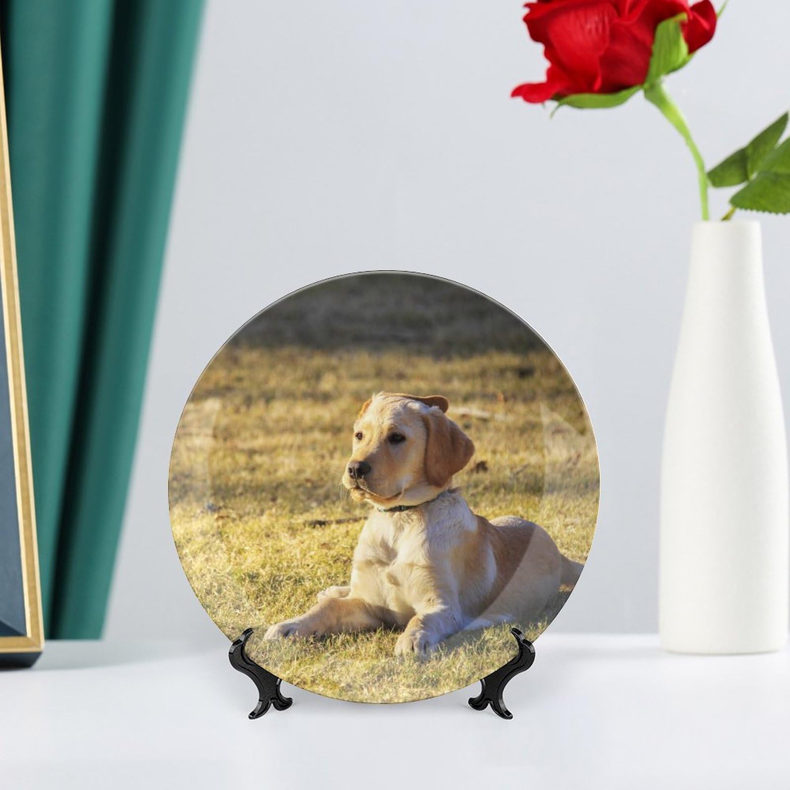 Golden Retriever - Décor Mural en Aluminium Haut de Gamme - Fabrication