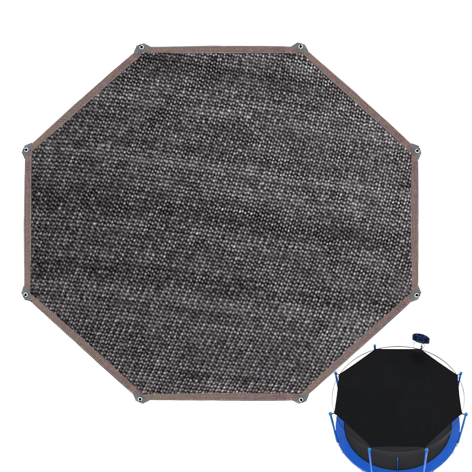 Trampoline Shade Cover for 6 Poles/8 Poles 6ft 8ft 10ft 12ft 14ft Sun Protection Trampoline Sun Shade Cover, Trampolines Accessories