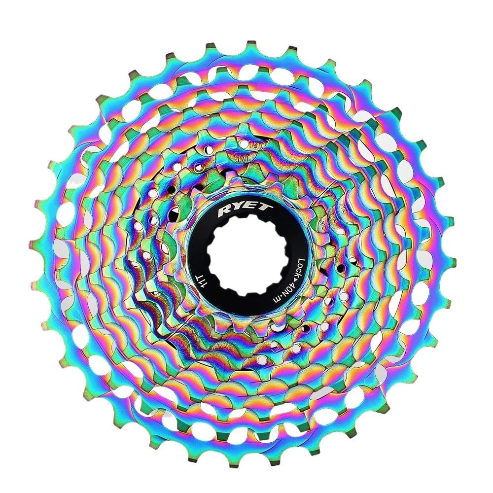 Cassettes Y PiñOnes Cassette de Bicicleta Carretera Cassettes ultraligeros 11S/12S 28T/32T/34T/36T Rueda Libre